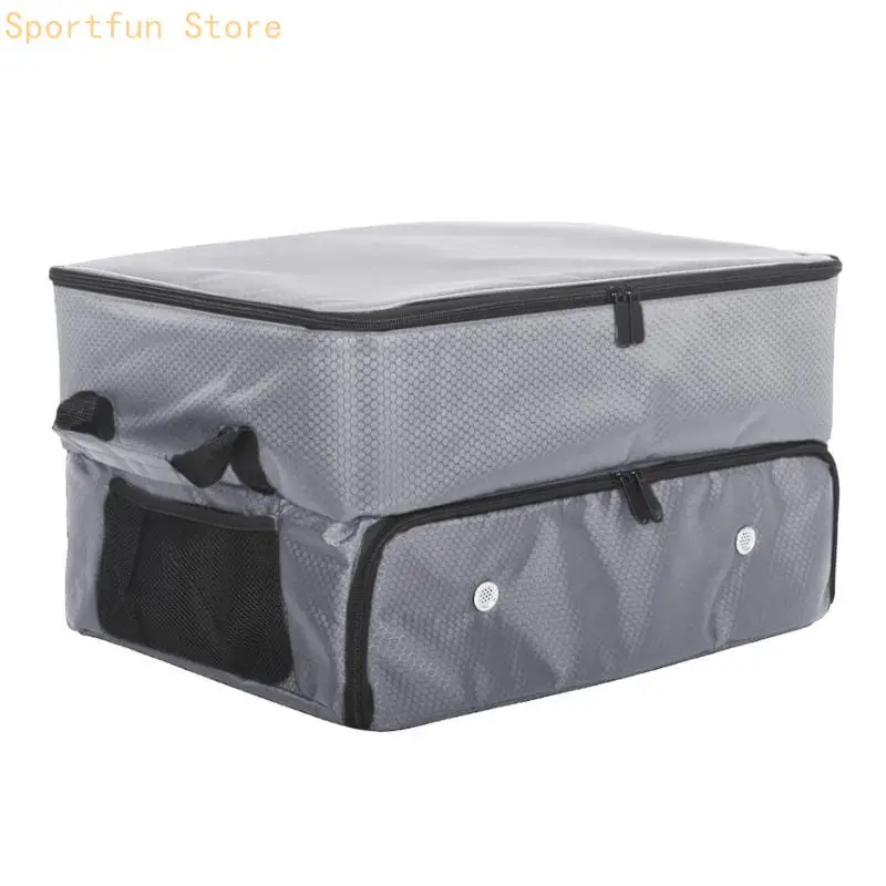 حقيبة متعددة الأغراض لتنظيم سفر الجولف للنوادي وإكسسوارات أحذية قماش مقاوم للماء حقيبة حمل خفيفة الوزن X7JD #4