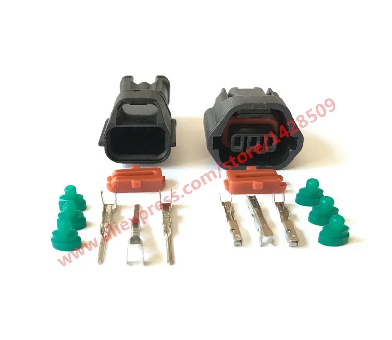 1 Set 3 Pin 7283-8730-30 7182-8730-30 Wire Connectors EVO Mivec Cam Sensor Speed Sensor For Mitsubishi Nissan Qashqai
