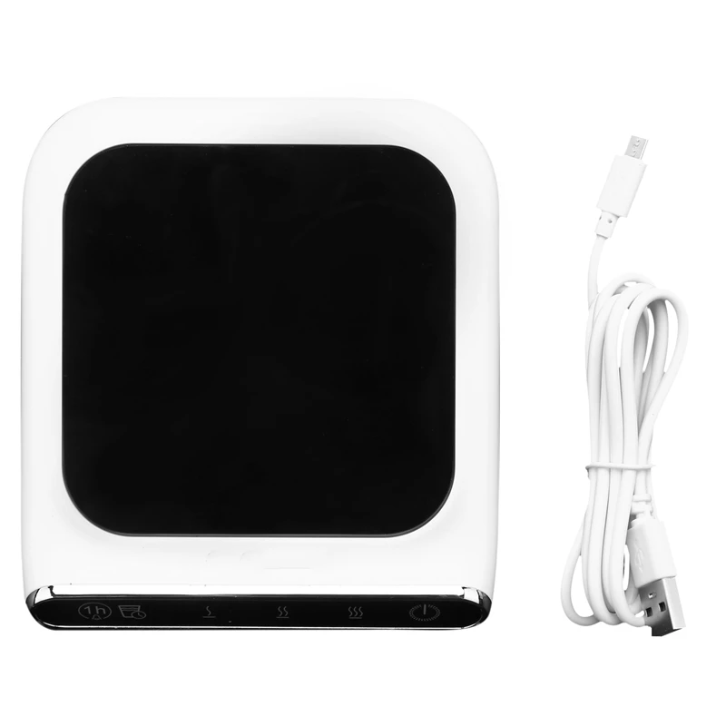 Scalda tazza da caffè per scrivania 3 marce temperatura costante regolabile 55 °C scalda tazza con promemoria acqua bevanda Home Office