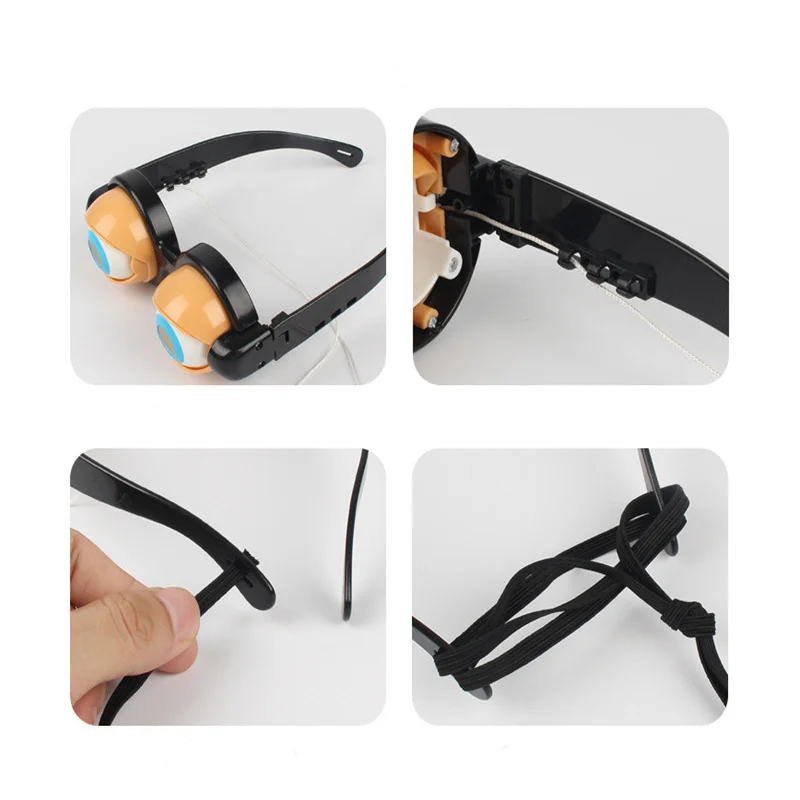 面白いメガネのおもちゃ 大人用パーティー用品 面白いいたずら クリスマスや誕生日プレゼント プラスチックメガネ 楽しいおもちゃ イースターギフト