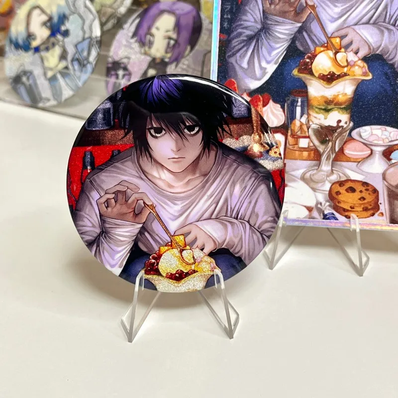 

Character anime L products death record badge backpack bag party gift collection commemorate Second dimension