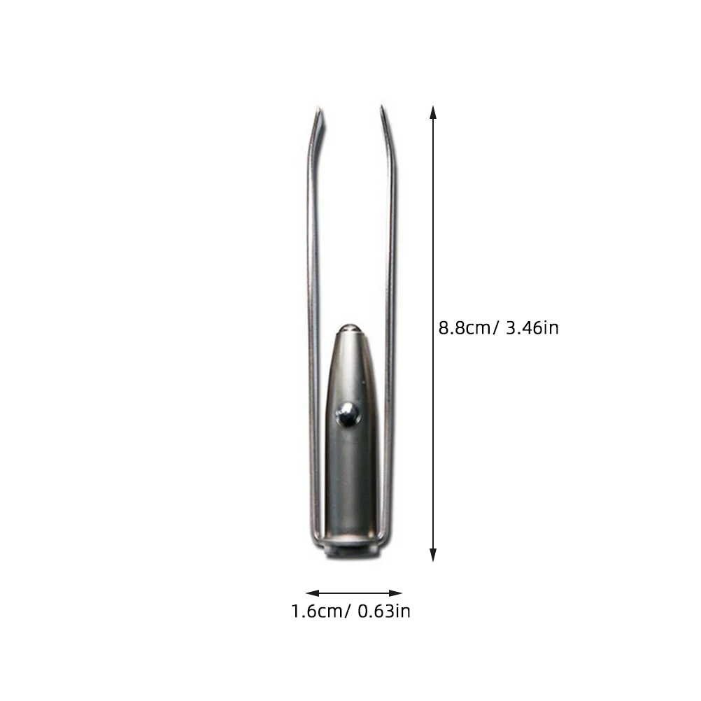 

LED Eyebrow Clip Bright Light Tweezer Eyelash Push-button On/off Switch Illuminated