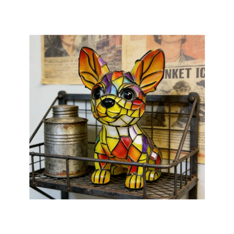 Fun Unique Artistic Cute Dog Shaped Decorative Ornament Small Night Light Modern New Design Atmospheric Lighting