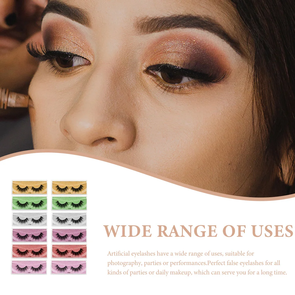 

Premium False Eyelashes Lashes For Party Wedding Photo Daily Makeup Dense Thick Vivid Eyelash Extension