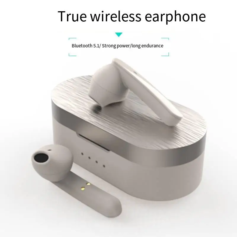 2023 new MS-T12 Bluetooth Headset 5.1 True Wireless Motion Semi-in-ear Touch Black Tech Music Gaming HIFI for xiaomi huawei