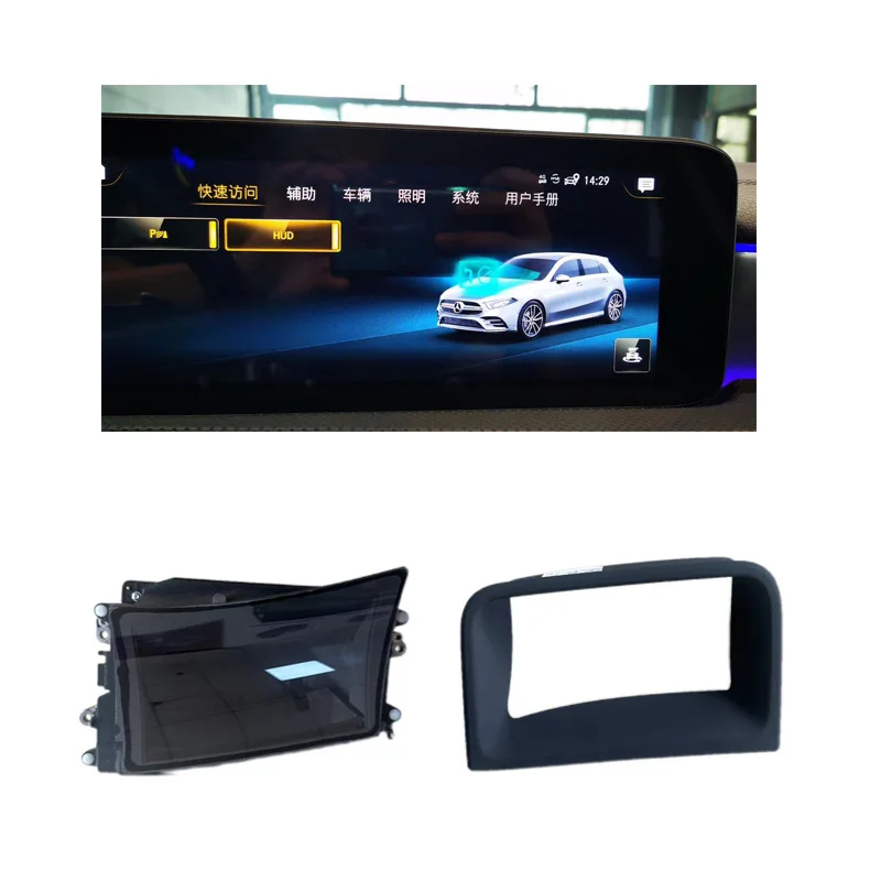 

HUD Display For Mercedes-Benz Class B GLA CLA GLB Water Temperature Compatible Car Models A35 GLB35 A200 A260 X177 X247 X118