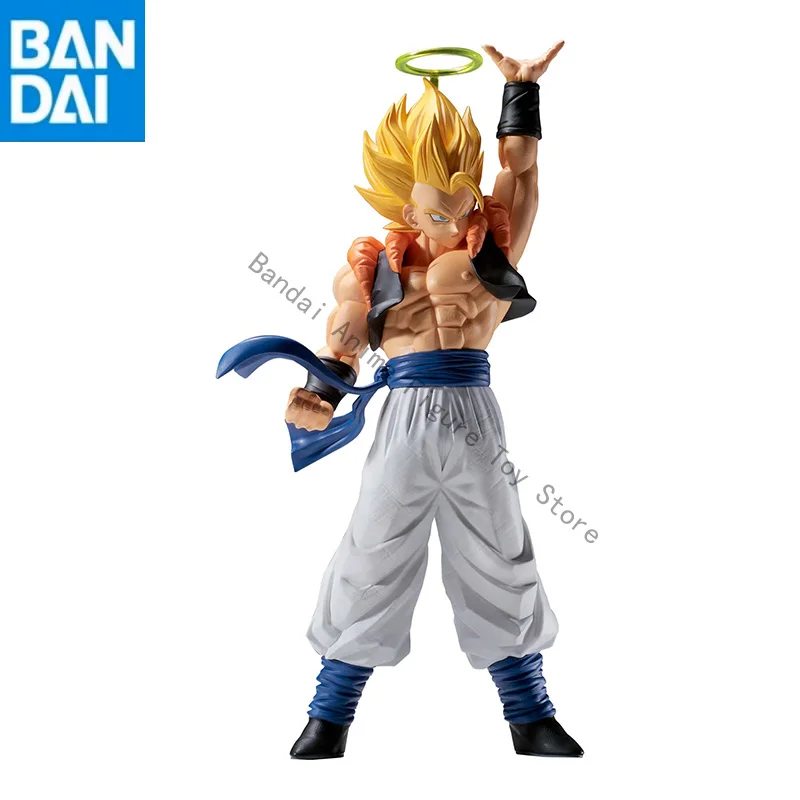 En stock Original véritable BANDAI NAMCO BANPRESTO DRAGON BALL Z MATCH MAKERS Gogeta VS Janemba PVC 17 cm Figure modèle jouet cadeau