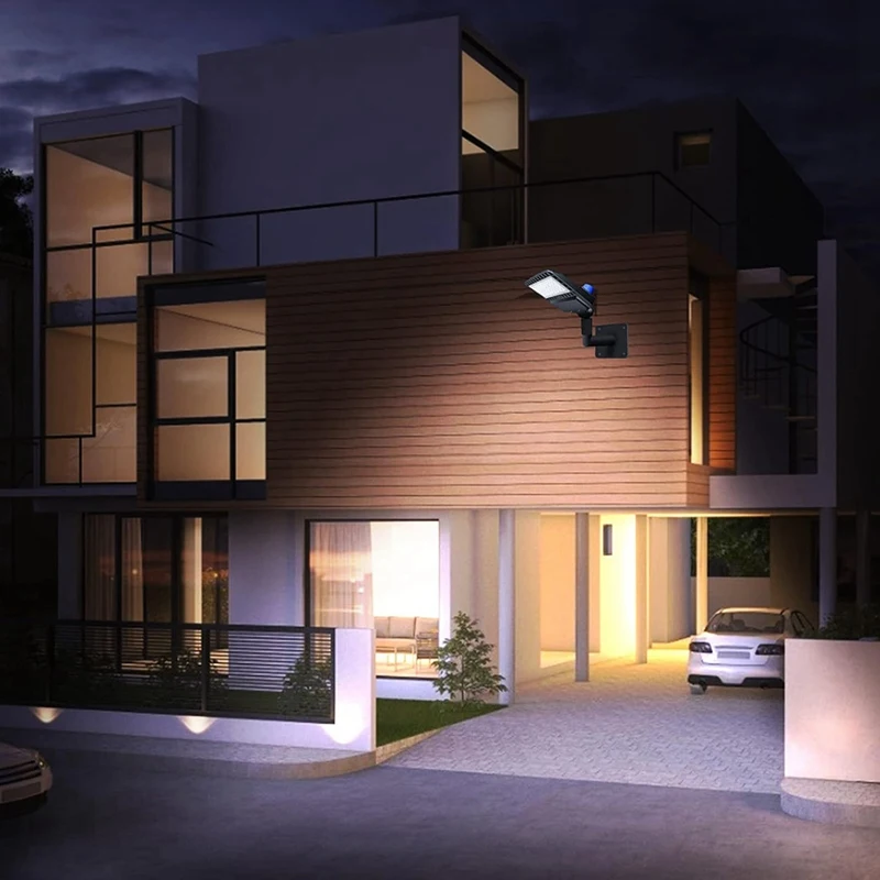 Abno-壁掛け式街路灯ブラケット、90度L字型屋外ランプアーム、ソーラー街路灯-ヘッド取り付けブラケット