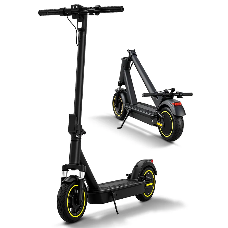 AOVOPRO K1 Elektroroller für Erwachsene, faltbar, 10-Zoll-Luftreifen, 42V 14,5Ah Akku, 45 km Reichweite, Doppelfederung, App-Steuerung, tragbarer Elektroroller