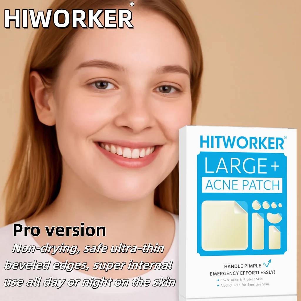 Parche hidrocoloide para el acné, esencia para el cuidado de limpieza facial, accesorio de herramienta, invisible e impermeable, adecuado para todo tipo de piel