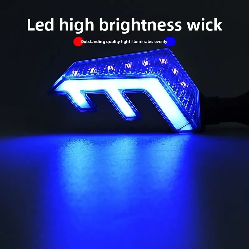Angel Wings 12V LED إشارة الانعطاف - ضوء فرامل الدراجة النارية