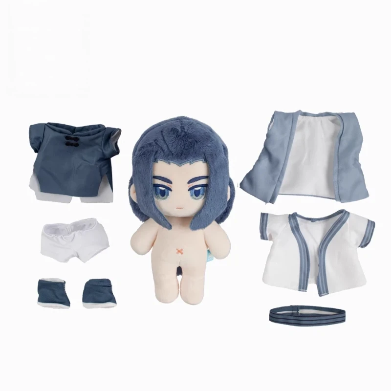 Luo Xiaohei Plush Doll 20cm with Poseable Skeleton Infinity Form Cotton Stuffed Doll BJD Style In Stock Collectible