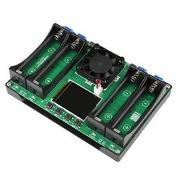 18650 modulo Tester di capacità della batteria al litio MAh MWh Digital quattro batterie Tester di resistenza interna Tester rilevatore di potenza