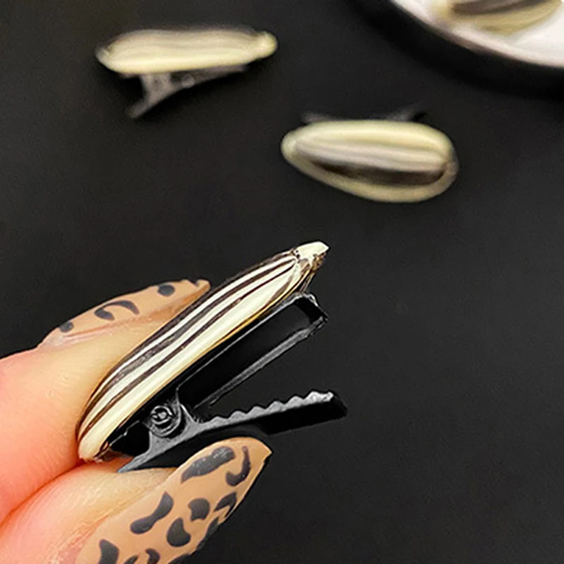 

Simulation Food Hairpins Personality Melon Seed Barrettes Hair Clips Funny Hairgrips Creative Fashion Hair Accessories Hair Pins