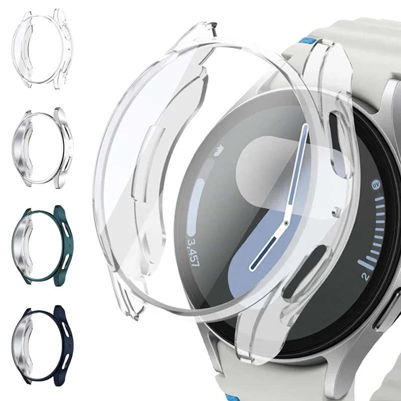 Capa para samsung galaxy watch 7 fe 44mm 40mm protetor de tela acessórios tpu escudo de pára-choques completo para galaxy watch 7 caso