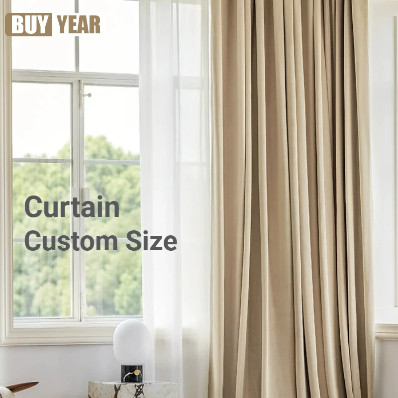 Velvet Curtains for Living Dining Room Bedroom Blackout Window Modern Simple Herringbone Pattern Custom Size Fashion Elegant