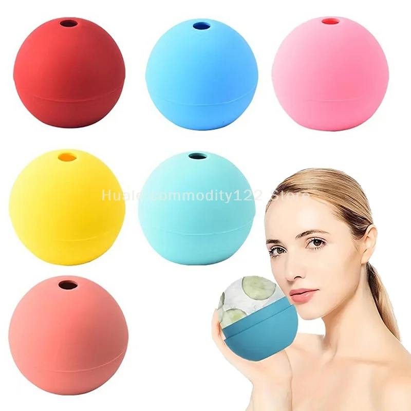 Ice Roller For Face And Eye Facial Beauty Ice Roller Skin Care Tools Ice Facial Cube Silicone Ice Mold Beauty Accessories