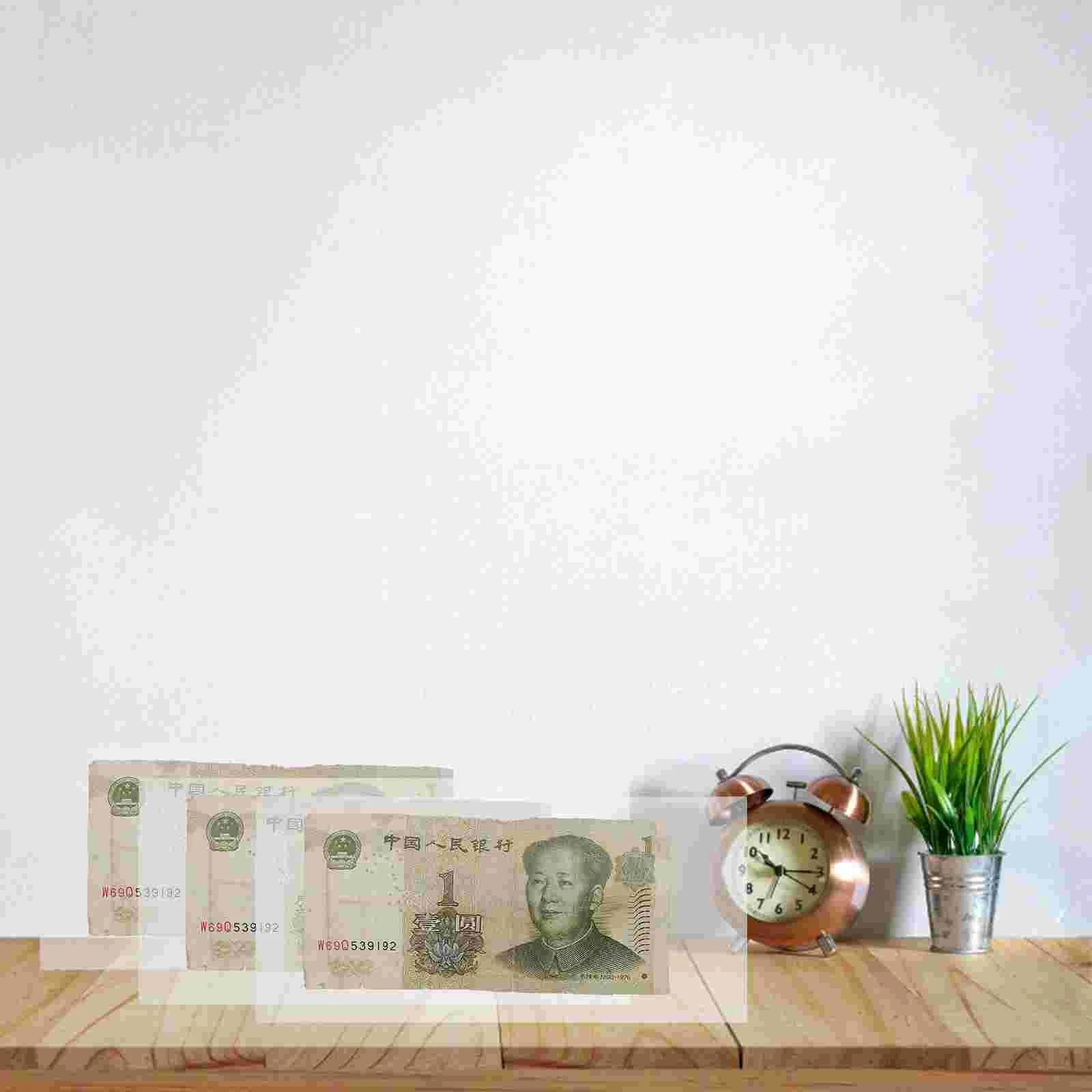 50Pcs Transparent Bill Small Banknote Protective Bags Banknotes Holders Commemorative Holder