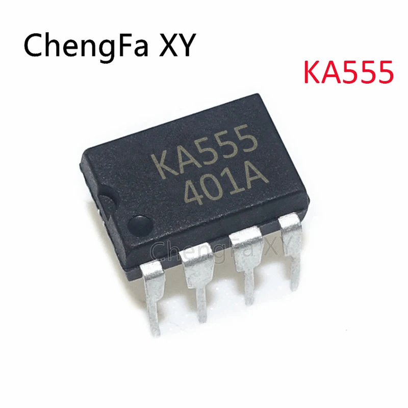 10PCS KA555 555 DIP-8 In Stock