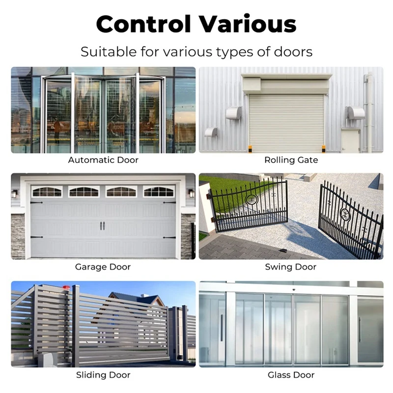 Wifi Smart Wall Touch Switch Remote Wifi Switch Universal Controlled By Smartphone For Automatic Gate Opener