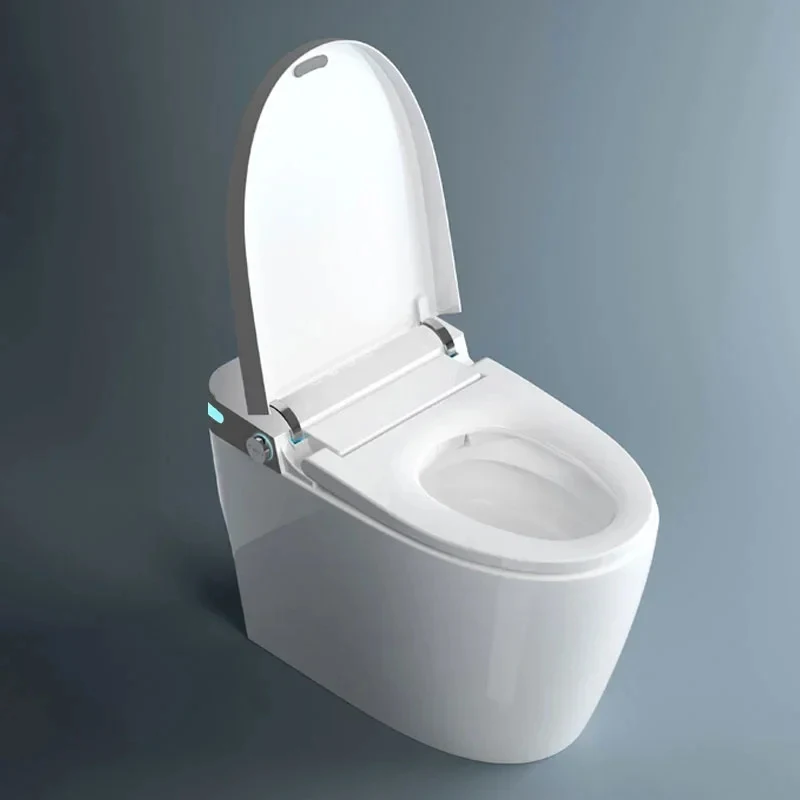 

2026 New Design Ceramic Motion Sensor Intelligent WC，Sanitary Ware Automatic Bathroom Smart Toilet Bidet,Floor Standing Toilet