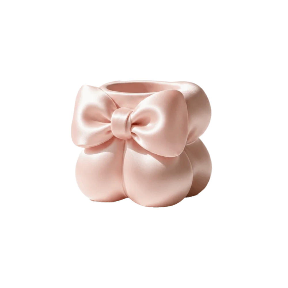 3D Printed Storage Box Multi-function Creative Desktop Organizer Flower Vase Sweet Makeup Brush Storage Case Vanity Organizer