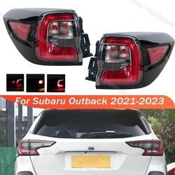 For Subaru Outback 2021-2023 Car Rear Outer Tail Light Assembly Turn Signal Brake Lights Fog Tail Lamp 84201AN02A 84201AN02B