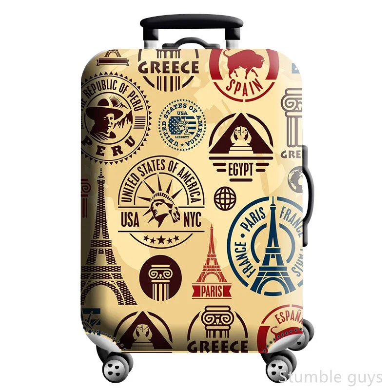 

Protective Elastic Suitcase Sleeve Dustproof Durable Anti-Scratch Luggage Cover Must-Have Travel Accessory Airline Travel