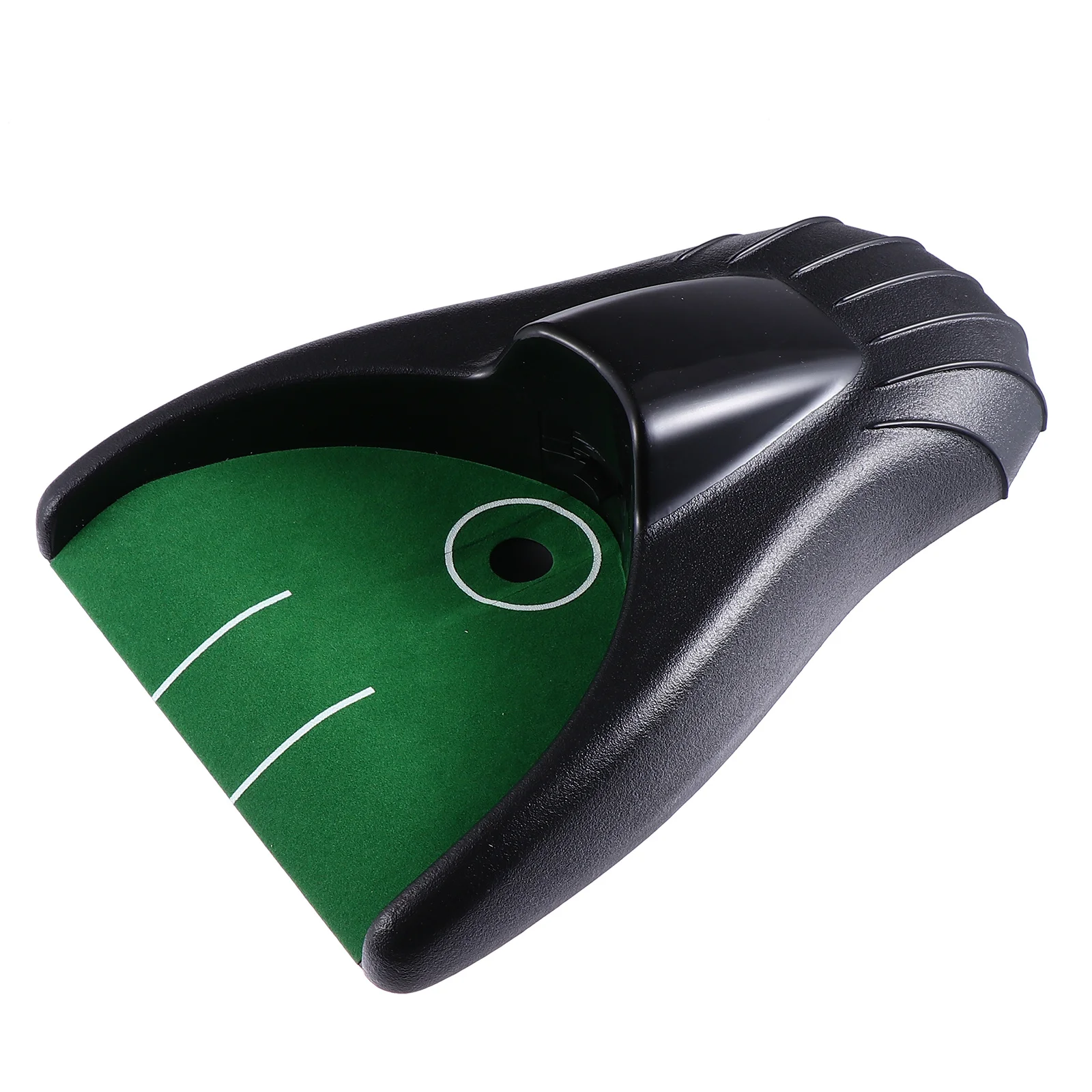 

Golf Automatic Ball Returner Durable Putting Trainer Parabolic Curved Design For Indoor Outdoor Practice Golf Trainer