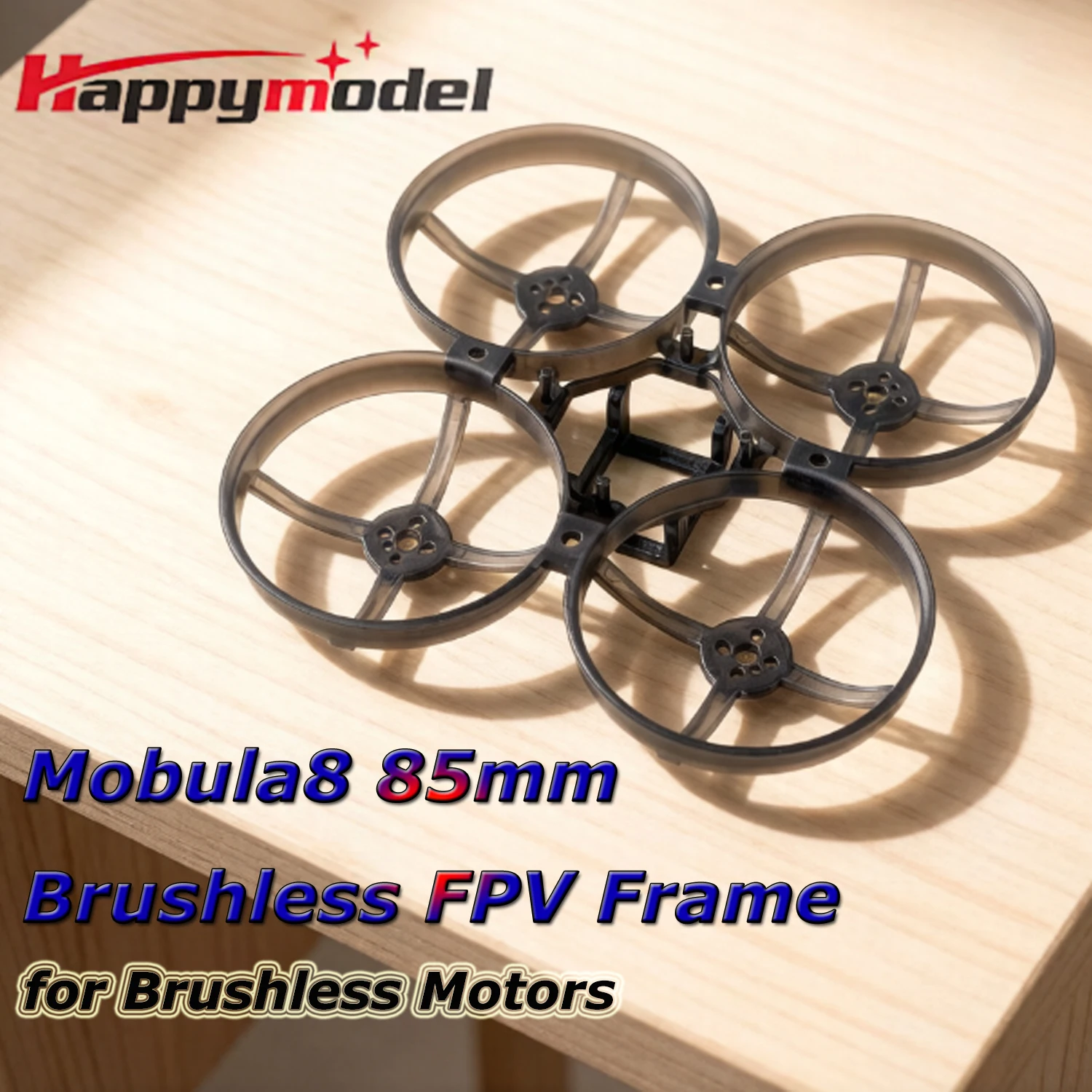 

Happymodel Brushless FPV Frame KIT Mobula8 85mm for 0603 0703 0802 0805 1102 1103 Brushless Motor RC FPV Quadcopter Drone Parts