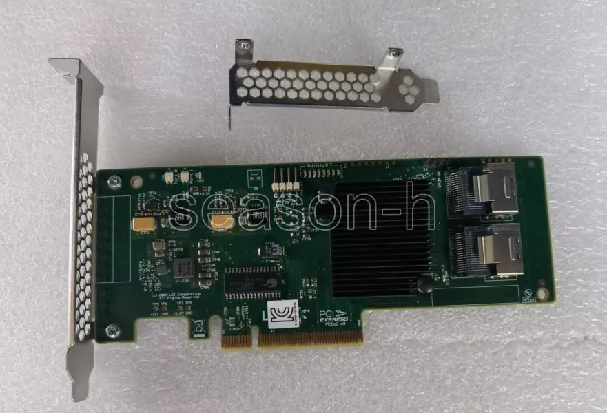 

Controller Card 9211-8i MegaRAID SAS2008 8 Port 6Gb/s HBA 0/1/JBOD +2pcs 8087 cables