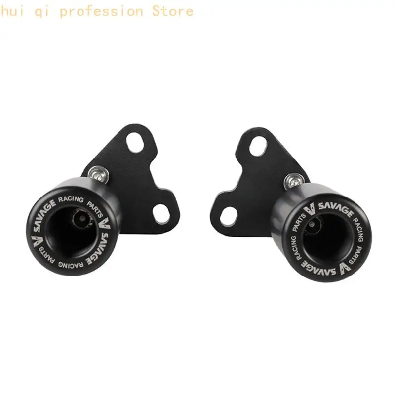 Rahmen-Crashpad-Paar für XL750 und CB750, schwarzes POM-Seitenset H8WE – Detail 3