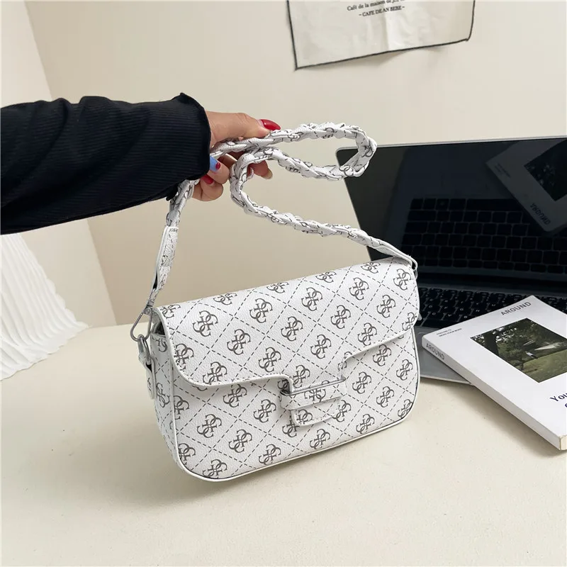 

Popular Ladies Crossbody Bag With Leather Details - Elegant Shoulder Style Classic Design By Famous