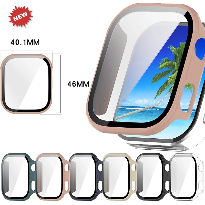 Case+Tempered Glass For Redmi Watch 6  Soft Screen Protector Case For Redmi Band 6 Smartwatch Screen Protector Shell Accessories