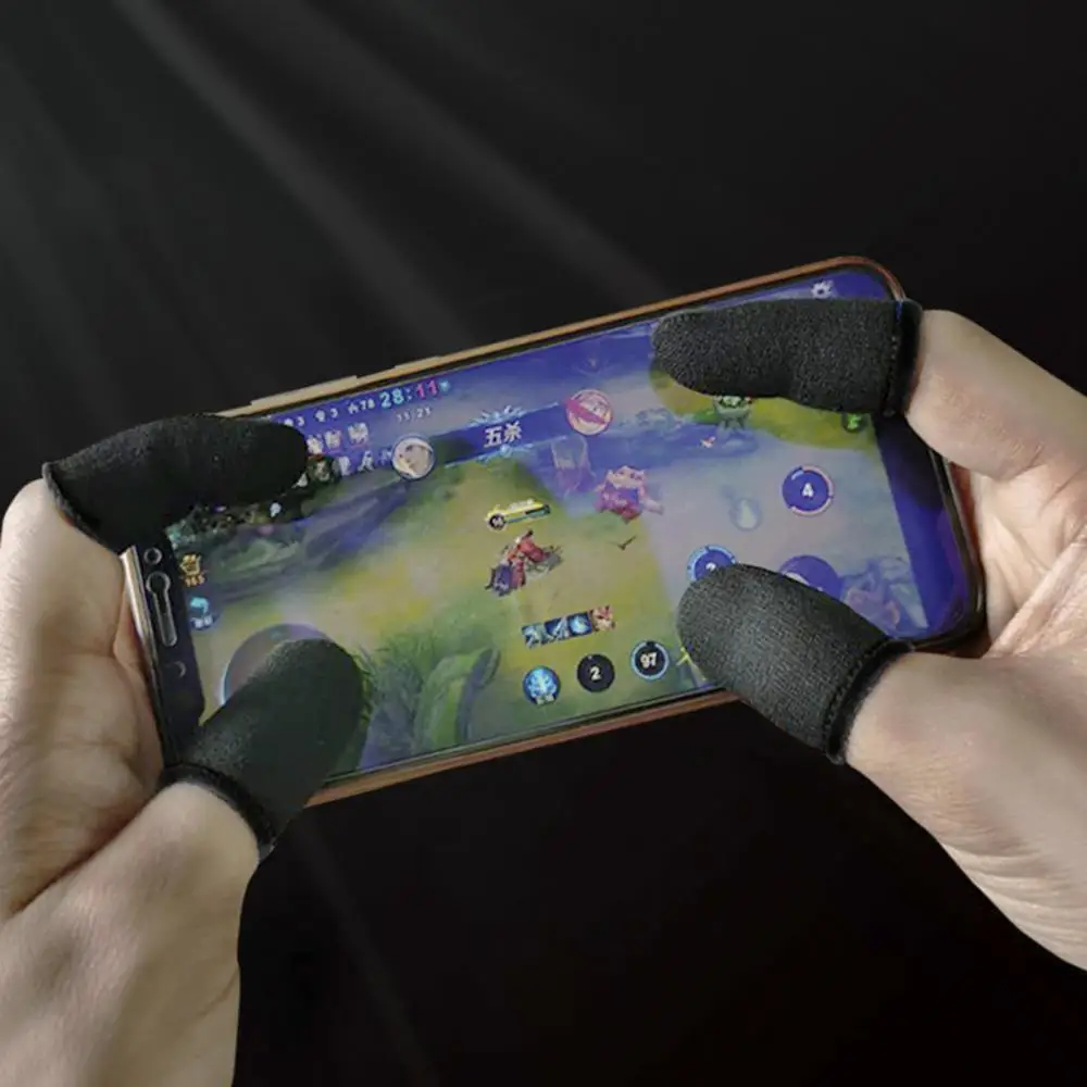 Telefone móvel para pubg dedo manga fingerstall pubg triger gatillos para celular pubg pubg joystick celular