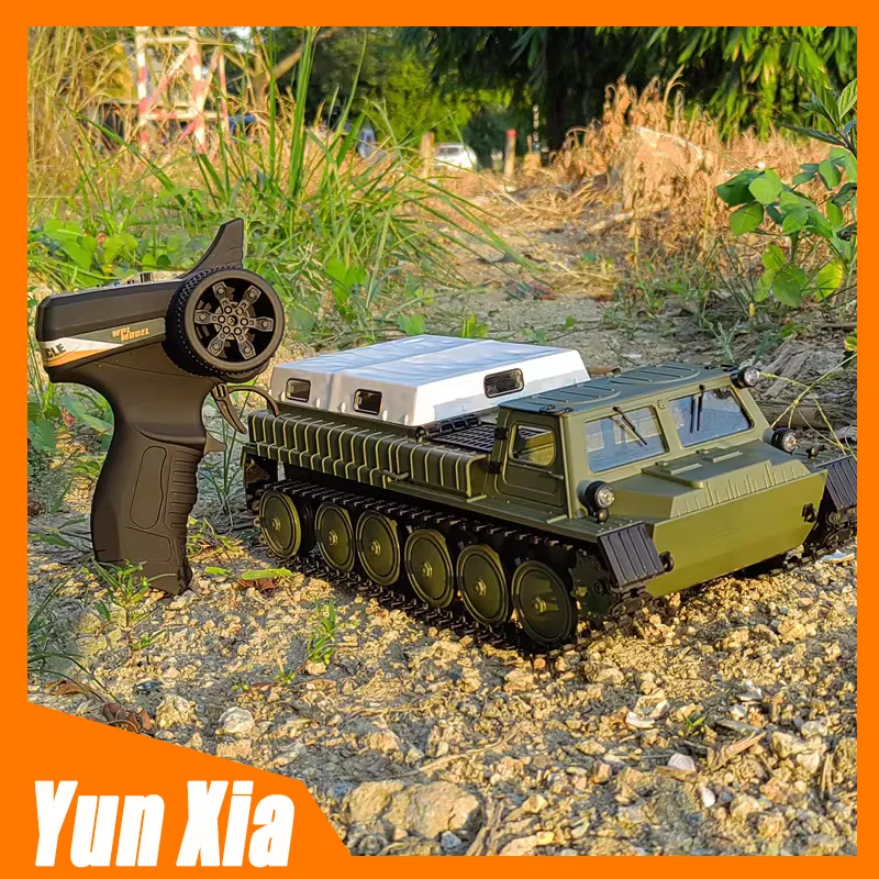 

WPL E-1 GAZ-71 full-scale military crawler transport cross-country climbing vehicle RC CAR remote control crawler loading toy