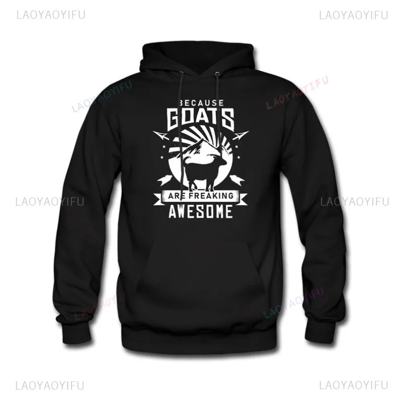 يول الماعز هوديي عيد الميلاد يول الماعز البلوز عيد الميلاد التميمة مضحك نمط هوديي رجل البلوز الذكور أزياء طويلة الأكمام نمط جديد