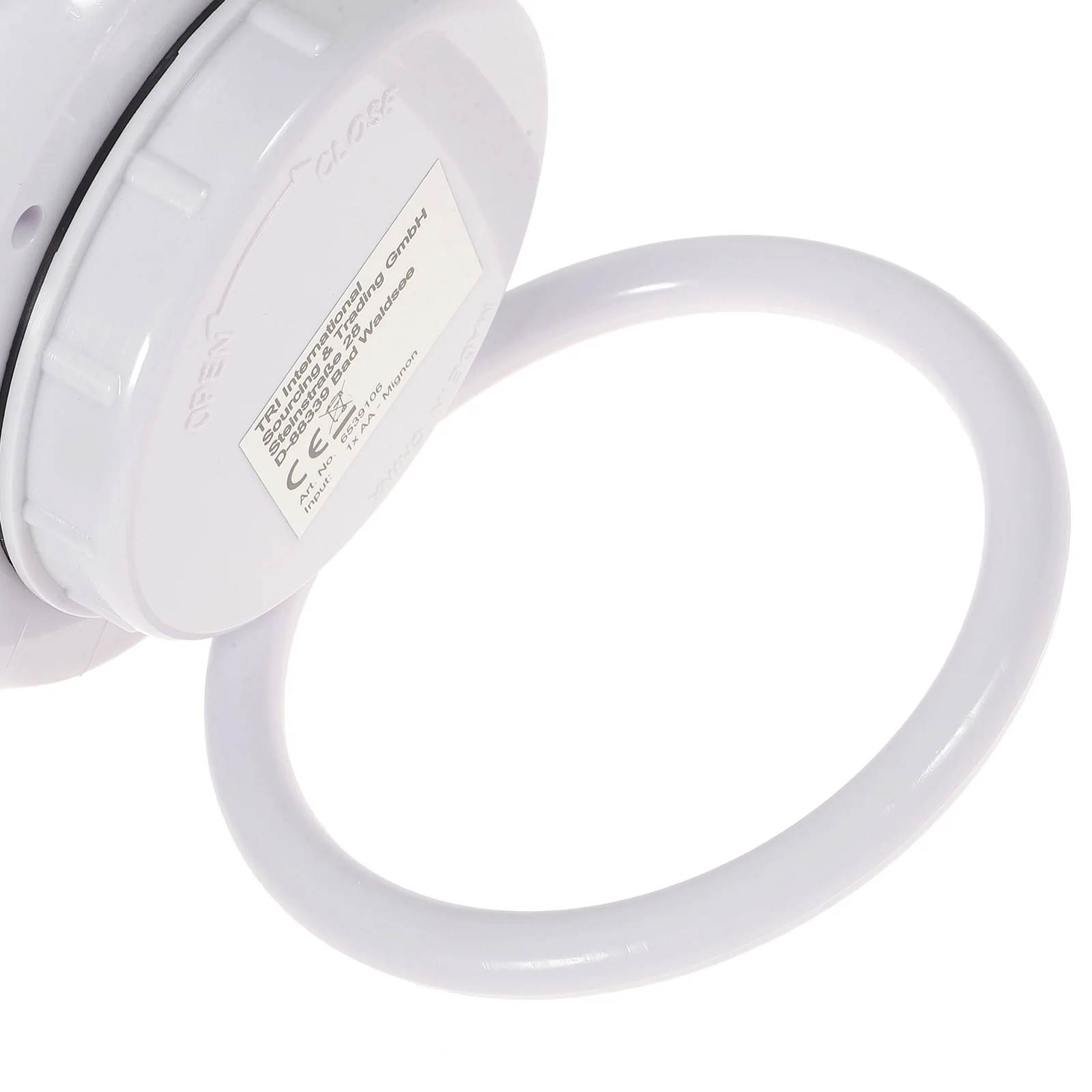 

Bathroom Wall Hanging Clock with Waterproof Technology Silent Non Ticking Movement Modern Decorative Timepiece for Home