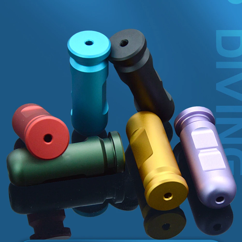 

Freediving Training Tool for Ear Equalization Made of Strong Aluminum Alloy Ergonomic Design for Improved Handheld Use