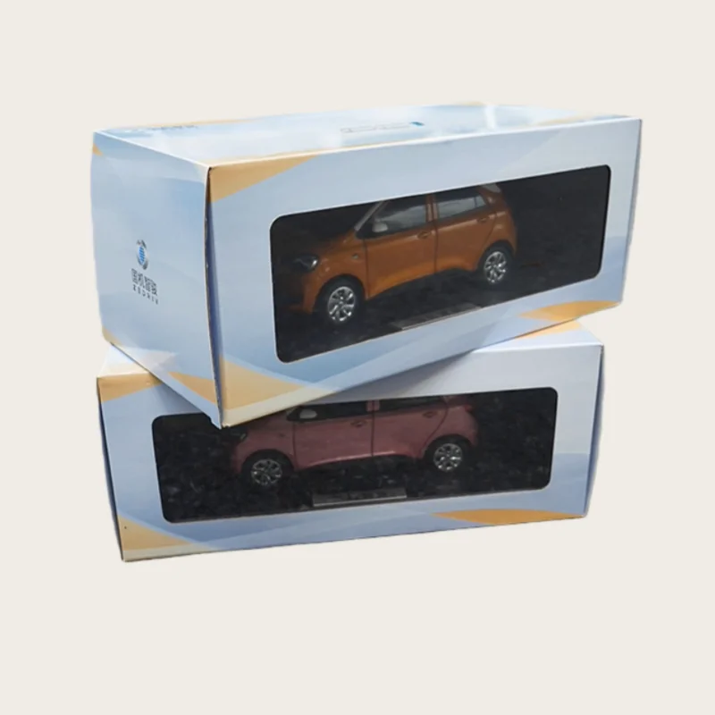 Diecast 1/18 Bilancia ZEDRIV Modello In Lega di Auto ZEDRIV GC1 Nuova Energia Pura Elettrica Arancione Gioca Veicoli Giocattolo per Il Ragazzo Regalo Scatola Originale