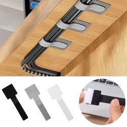 5-50 PCS Releasable Cable Organizer Ties Earphones Wire Mouse Management Nylon Cable Ties Reusable Loop Hoop Tape Straps Tie