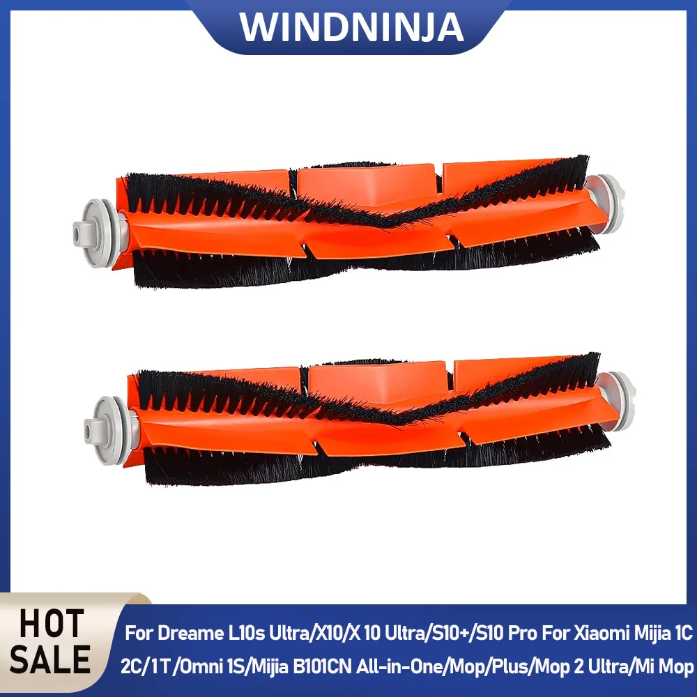 Rollenbürsten-Ersatzteile für Xiaomi Mi Mop Mijia Omni 1S B101CN B116 X10+ X10 Plus 1C 2C für Dreame L10s Ultra X10 S10+ S10 Pro Staubsauger