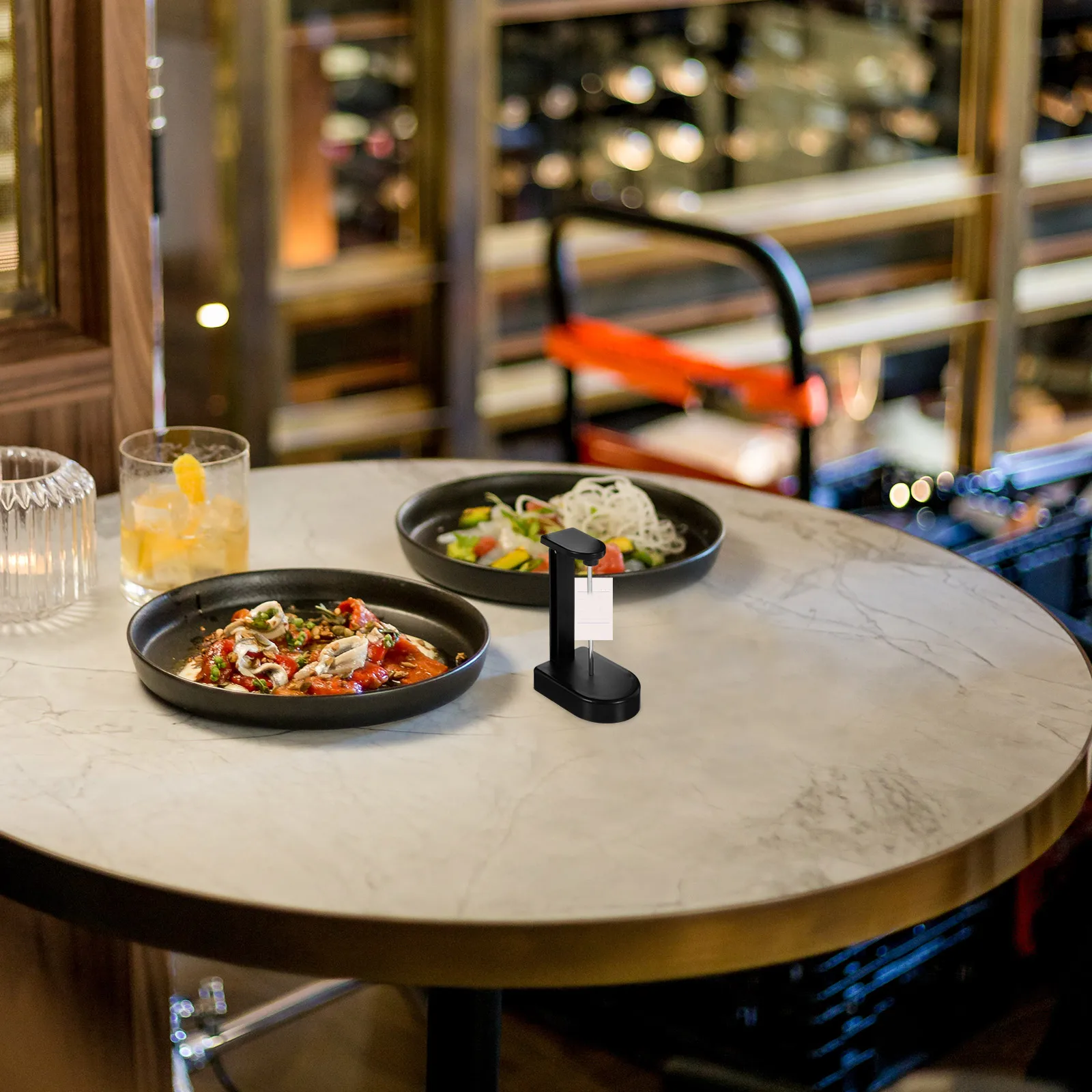 Simple Ticket Spike สํานักงานใบเสร็จรับเงิน ganizer กระดาษผู้ถือแทรกโต๊ะขาตั้งตั๋วโลหะใบเสร็จรับเงิน Spike สําหรับการ์ด