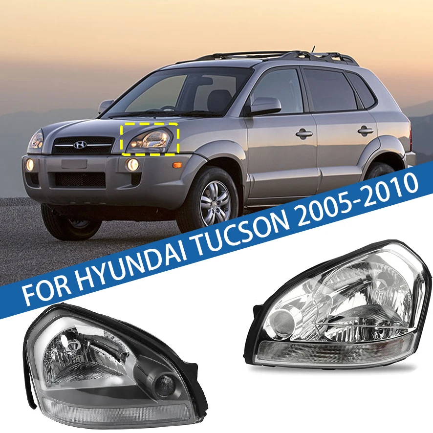 

For Hyundai Tucson 2005 2006 2007 2008 2009 Front Bumper Head Light Headlamp Driving Headlight Turn Signal Light