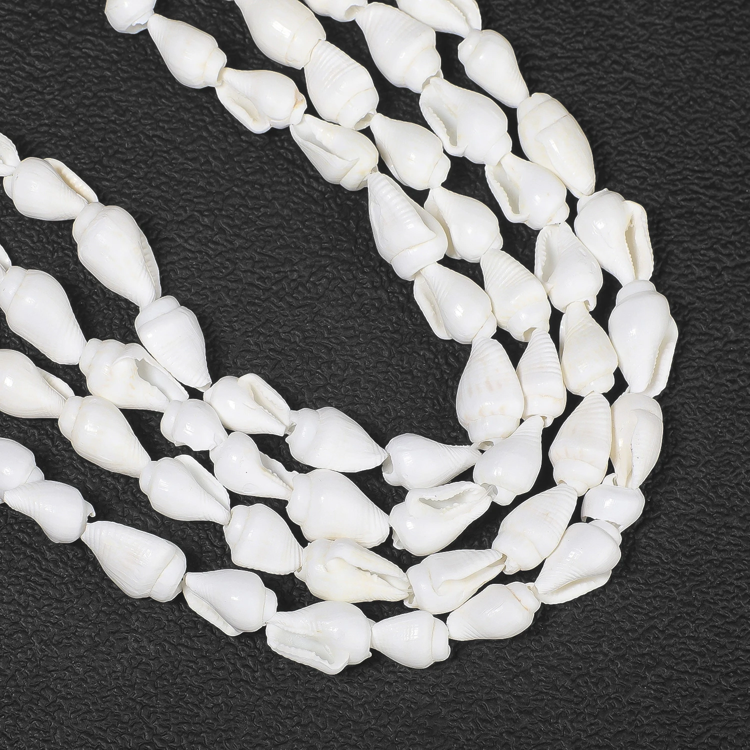 Natural Sea Conch Shell Beads White Snail-shaped Shell Beads for Jewelry Making DIY Charms Bracelet Necklace Fashion Accessories