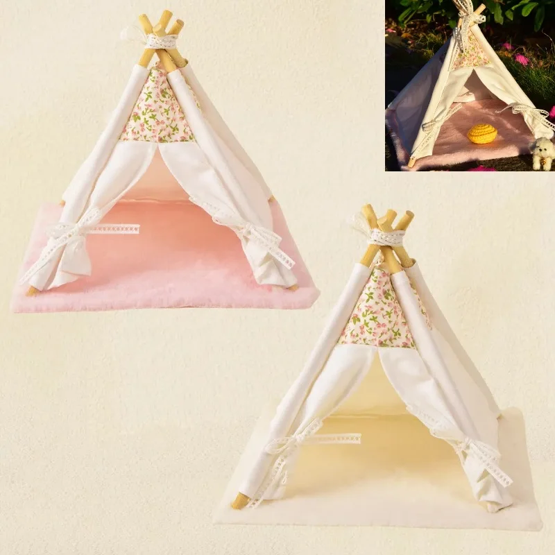 

1:12 Scale Dollhouse Miniature Tent, BJD OB11 DIY Model, Children's Playhouse Toys, Photography Props - Trending Hot Search
