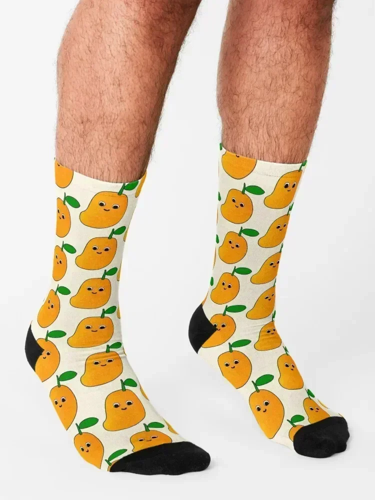 Happy Mango Socks Running Summer Socks Mulheres Homens
