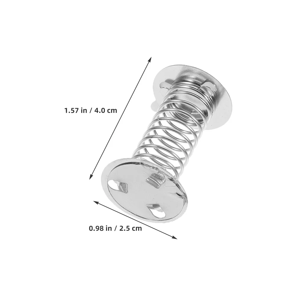 40 szt. Podstawka sprężynowa do ozdoby na deskę rozdzielczą samochodu, uchwyt na figurkę typu bobblehead do wszystkich pojazdów, interaktywna figurka z ruchomą głową, metalowa sprężyna