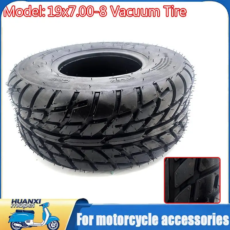 ATV tire 19/7-8 19X7.00-8 19X700-8 19X7-8 fit for four wheel vehcile motorcycle 50cc 70cc 110cc 125cc Small ATV 8'' Wheels tyre