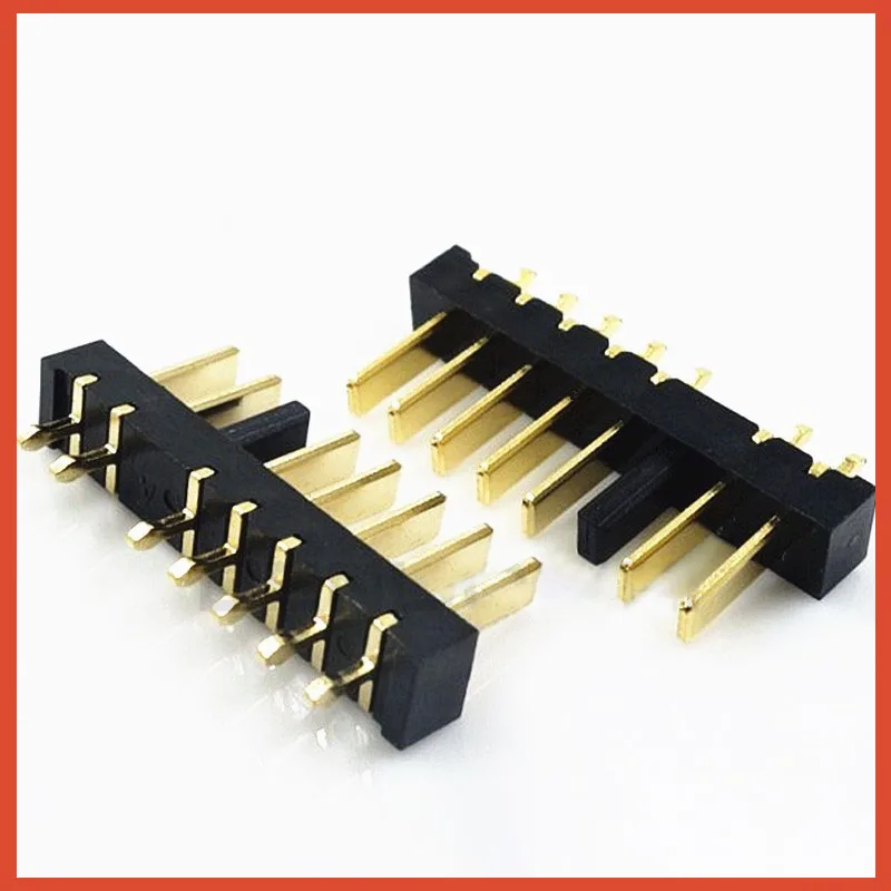 10PCS/Lot 7Pin Laptop Battery Connector Pitch 2.5MM 5+2 Female and The 7P Male Plug Connector good qulity